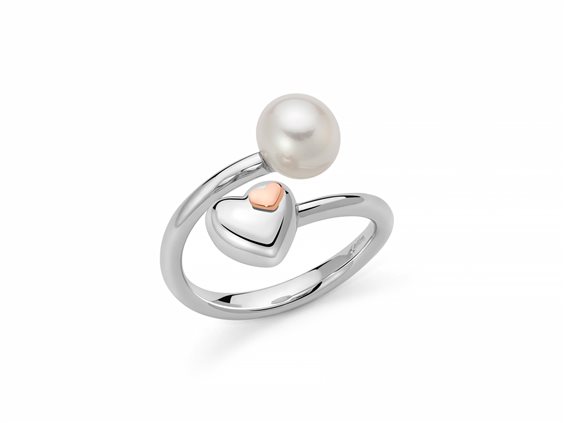 Anello Miluna Donna I Gioielli Di Miss Italia in Argento Perla PLI1668 - PLI1668